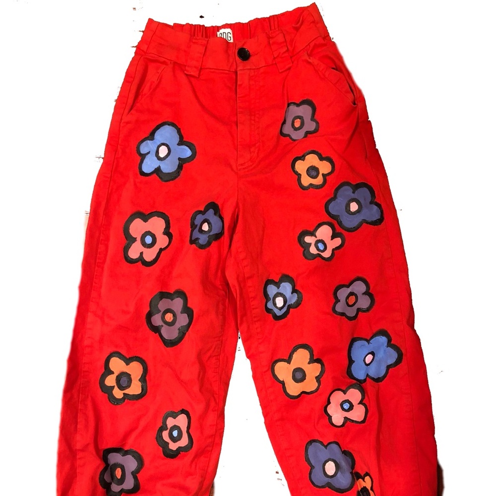 HAND PAINTED pants